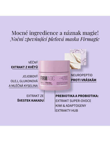 INSTYTUTUM Noční zpevňující pleťová maska Firmagic
