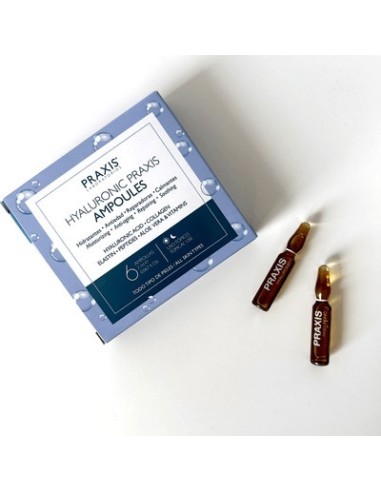 Praxis Denní hyaluronové ampule Hyaluronic 6 ks Praxis Denní hyaluronové ampule Hyaluronic 6 ks