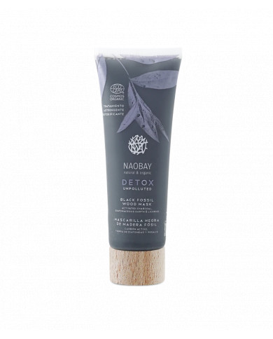 Hloubkově čisticí maska na obličej s aktivním uhlím Fossil Wood Black Mask Hloubkově čisticí maska na obličej s aktivním uhlím Fossil Wood Black Mask