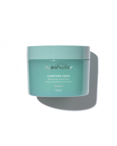 Hydropeptide čistící, zesvětlující a omlazující tonikum v polštářcích Clarifying toner. Hydropeptide čistící, zesvětlující a omlazující tonikum v polštářcích Clarifying toner.