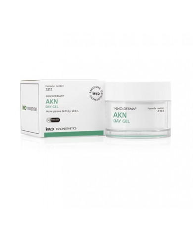 INNO-DERMA Denní gel pro mastnou a aknózní pleť AKN Day gel INNO-DERMA Denní gel pro mastnou a aknózní pleť AKN Day gel