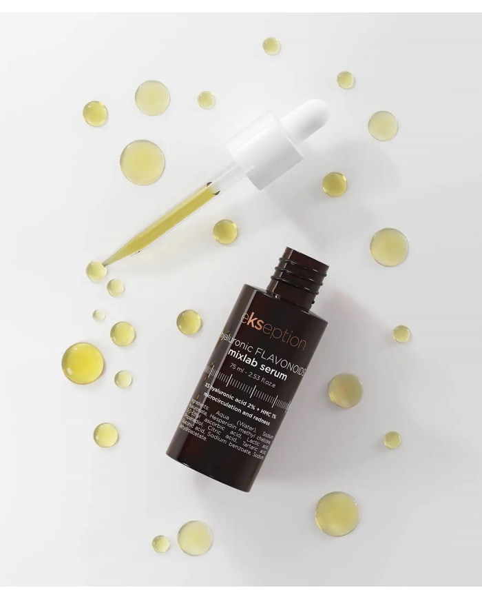 Ekseption Sérum pro zlepšení mikrocirkulace a pigmentace Hyaluronic flavonoids MixLab Ekseption Sérum pro zlepšení mikrocirkulace a pigmentace Hyaluronic flavonoids MixLab
