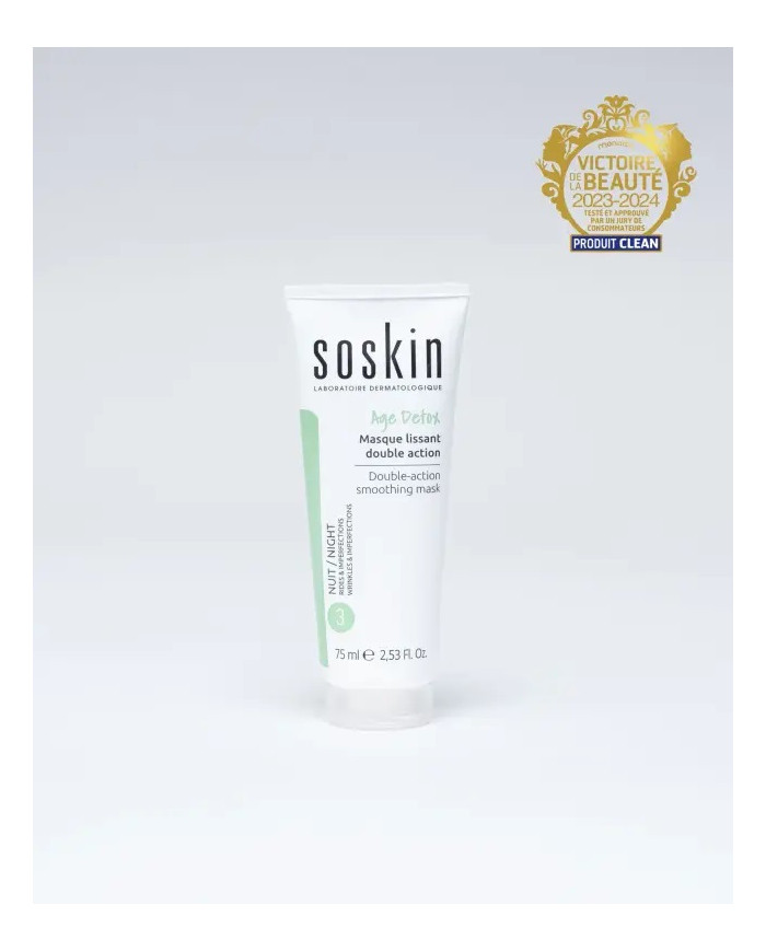 Maska s dvojitým účinkem na vyhlazení pleti Double action smoothing mask