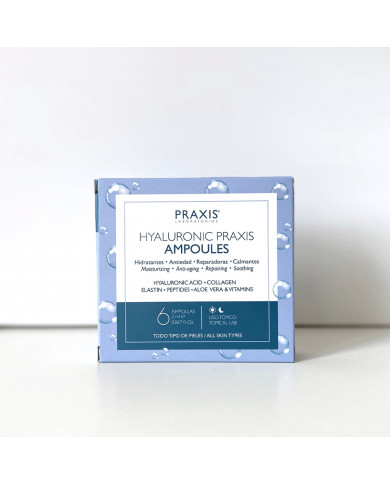 Praxis Denní hyaluronové ampule Hyaluronic 6 ks Praxis Denní hyaluronové ampule Hyaluronic 6 ks