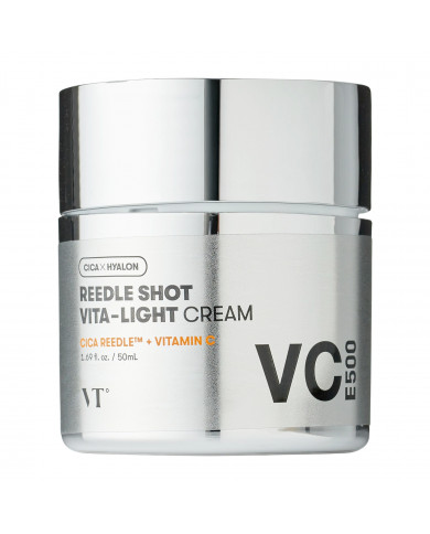 VT Cosmetics  Reedle Shot Vita-Light Cream  Rozjasňující krém na obličej  50 ml VT Cosmetics  Reedle Shot Vita-Light Cream  Rozjasňující krém na obličej  50 ml