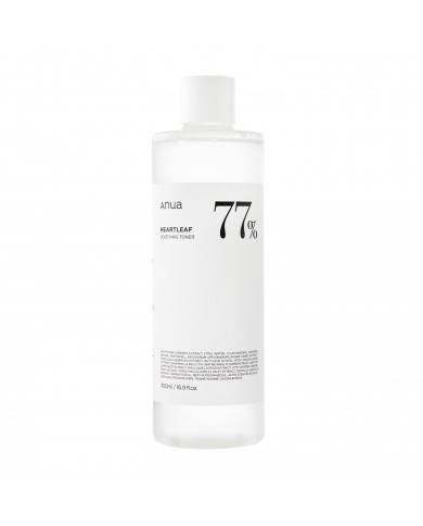 Anua - Heartleaf 77% Soothing Toner  Zklidňující tonikum na obličej  500 ml Anua - Heartleaf 77% Soothing Toner  Zklidňující tonikum na obličej  500 ml