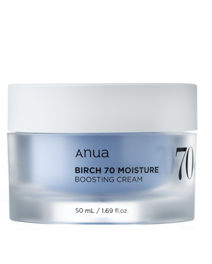 Anua  Birch 70 Moisture Boosting Cream  Hydratační krém z březové mízy  50 ml