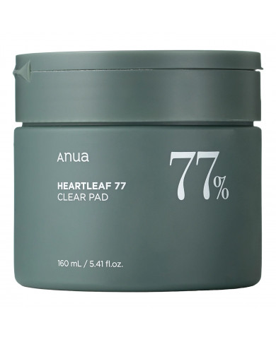 Anua Heartleaf 77% Clear Pad Zklidňující polštářky s extraktem z toulně srdčité  70 ks. Anua Heartleaf 77% Clear Pad Zklidňující polštářky s extraktem z toulně srdčité  70 ks.