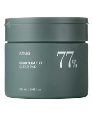 Anua Heartleaf 77% Clear Pad Zklidňující polštářky s extraktem z toulně srdčité  70 ks.