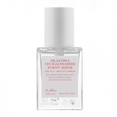 Dr. Althea  15% Niacinamide Purity Serum  Niacinamidové sérum  30 ml