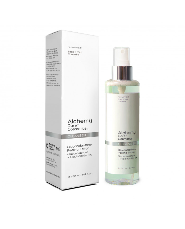 Alchemy Peeling Toner glukonolakton + niacinamid 3% 200 ml Alchemy Peeling Toner glukonolakton + niacinamid 3% 200 ml