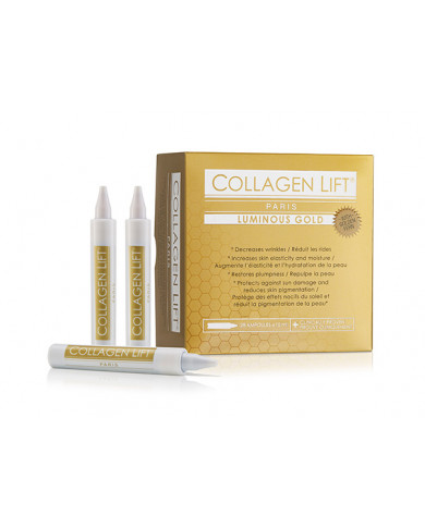COLLAGEN LIFT PARIS LUMINOUS GOLD Doplněk stravy 28 ampulí