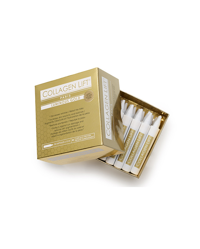 COLLAGEN LIFT PARIS LUMINOUS GOLD Doplněk stravy 28 ampulí