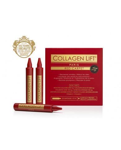 COLLAGEN LIFT PARIS RED CARPET Doplněk stravy 28 ampulí COLLAGEN LIFT PARIS RED CARPET Doplněk stravy 28 ampulí