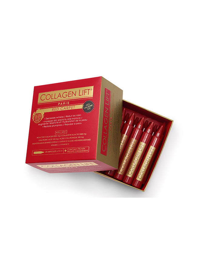 COLLAGEN LIFT PARIS RED CARPET Doplněk stravy 28 ampulí