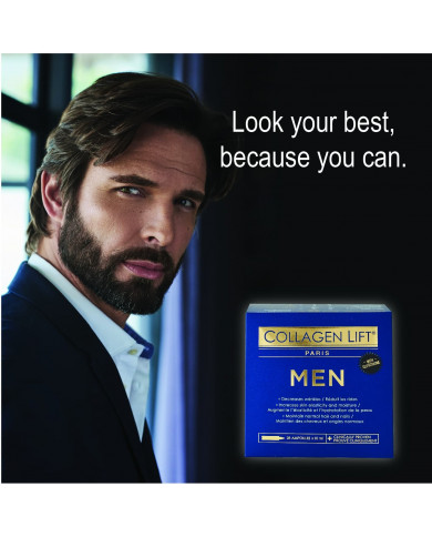 COLLAGEN LIFT PARIS MEN Doplněk stravy 28 ampulí