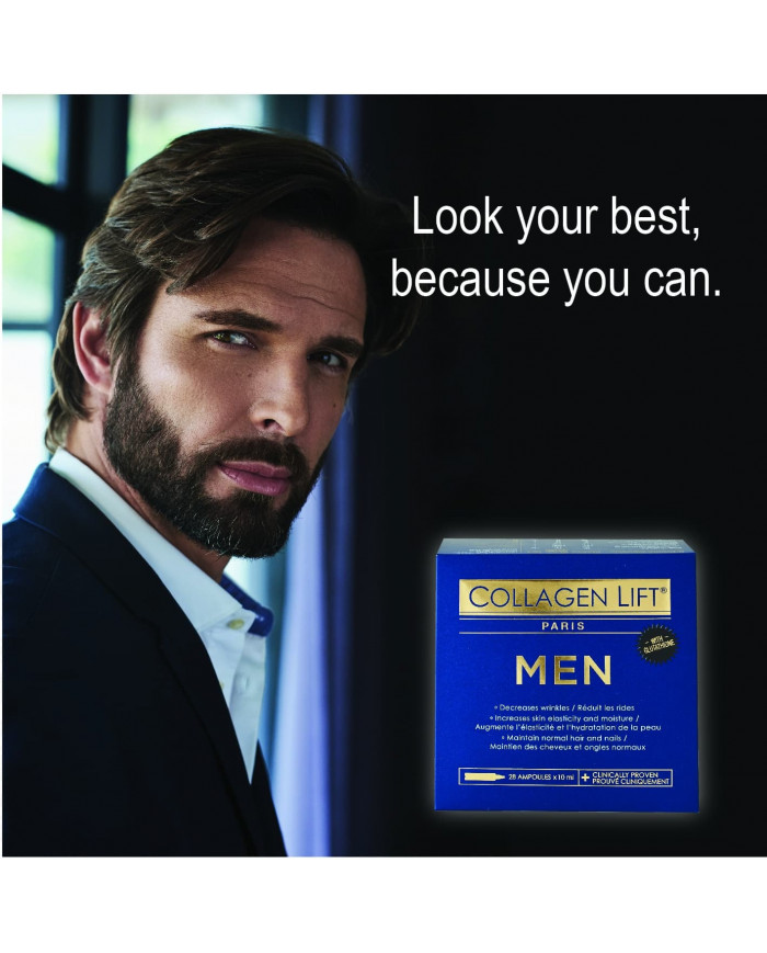 COLLAGEN LIFT PARIS MEN Doplněk stravy 28 ampulí