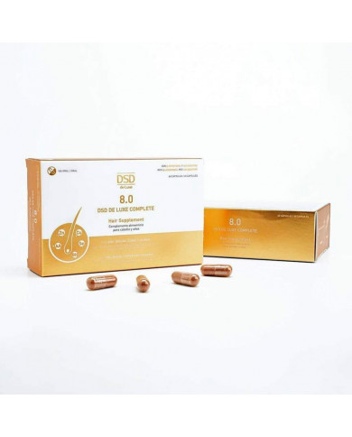 Dsd De Luxe Complete 8.0 Doplněk stravy na podporu vlasů s obsahem zinku, biotinu, mědi a selenu