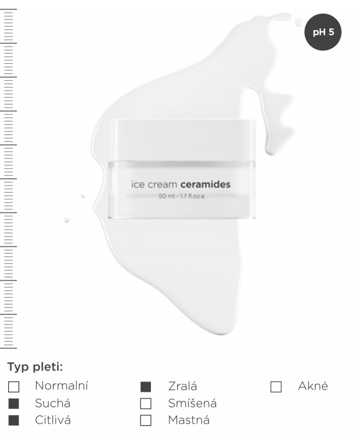 Ekseption Ice Cream Ceramides – regenerační krém s chladivým efektem