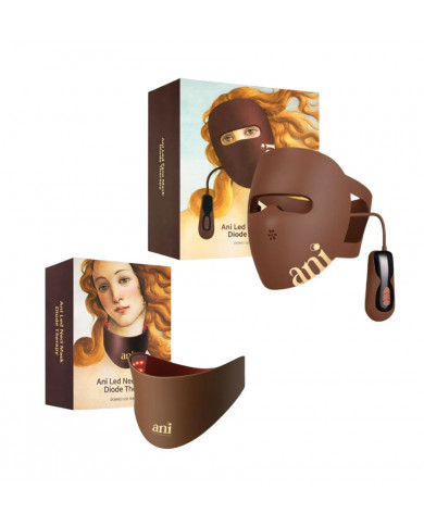 Sada LED masek na obličej a krk – moderní světelná terapie pro mladší pleť