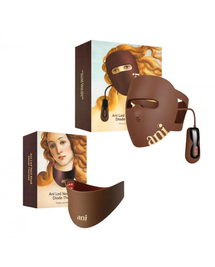 Sada LED masek na obličej a krk – moderní světelná terapie pro mladší pleť