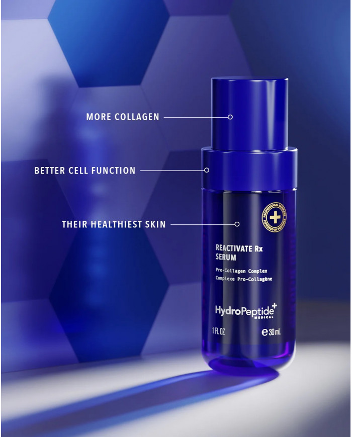 HydroPeptide ReActivate RX Serum Pro-kolagenové sérum pro obnovu pevnosti a podporu kolagenu