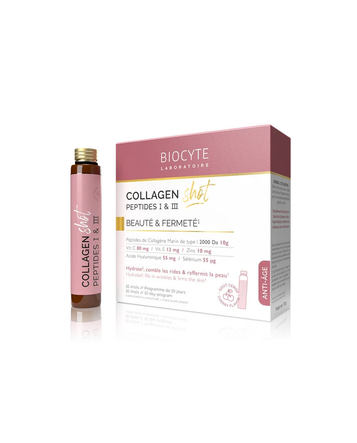 Biocyte Collagen shot Tekutý mořský kolagen pro hydrataci, pevnost a omlazení pleti