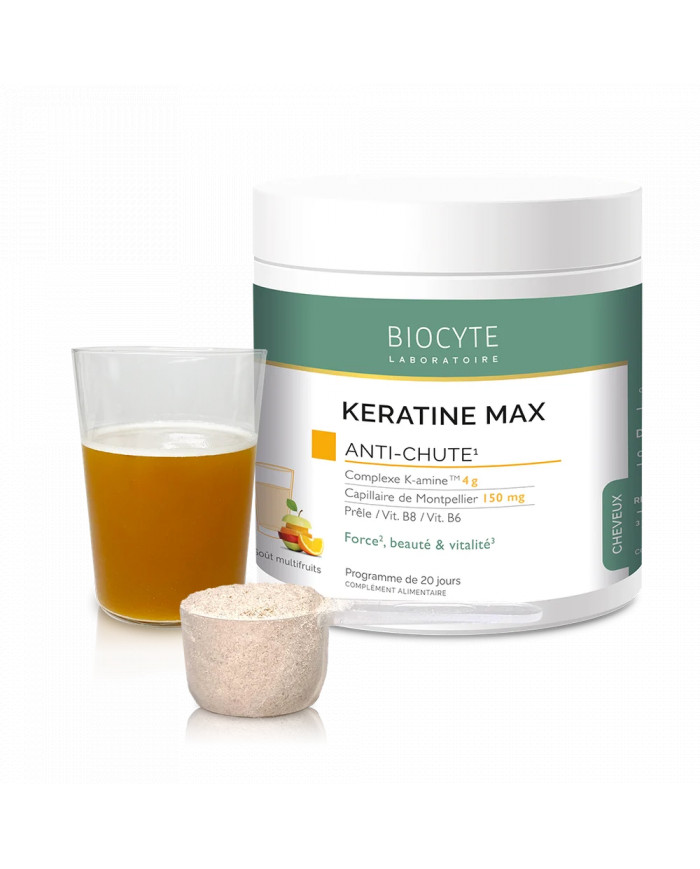 Biocyte Keratine Max Doplněk stravy pro posílení vlasů a podporu jejich růstu