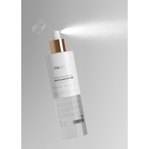 Tělový hydratační sprej Body Body Micro-peel & Milk, Ekseption